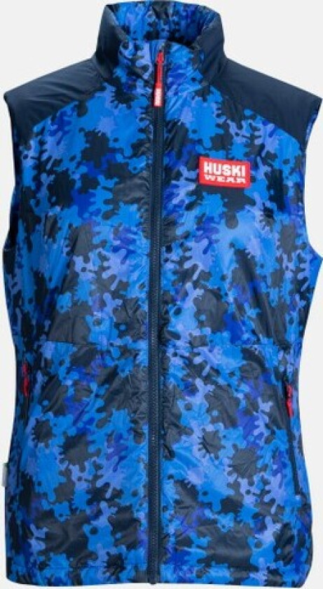 Jr Liner Vest, Azure Camo, 146, Jakker