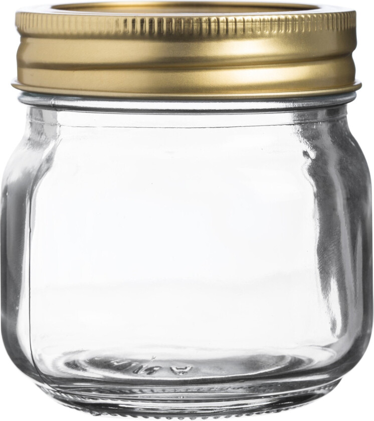 Konserveringskrukke 0,25 liter Rund