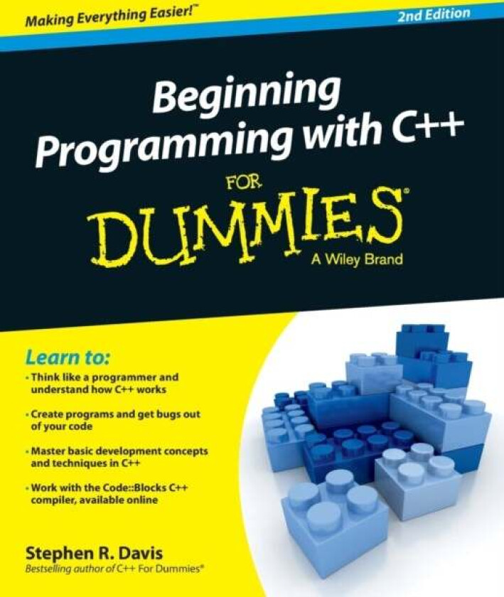 Beginning Programming with C++ For Dummies av Stephen R. (Valtach Technology Inc.) Davis