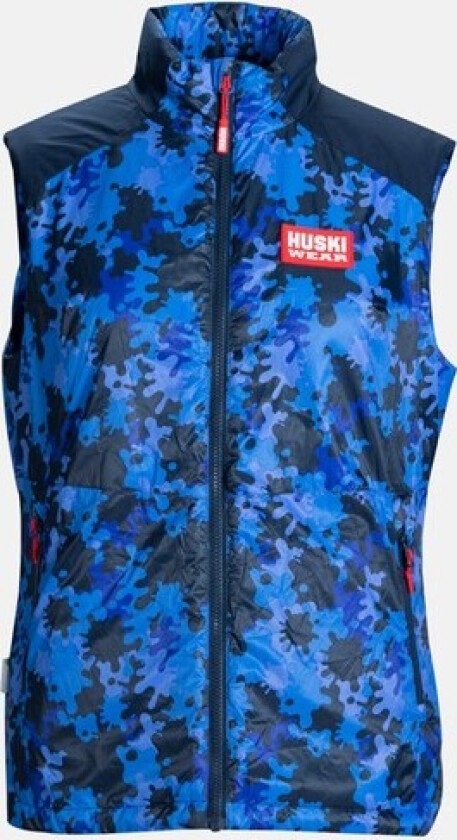 Liner Vest, Azure Camo, Xxl, Vester