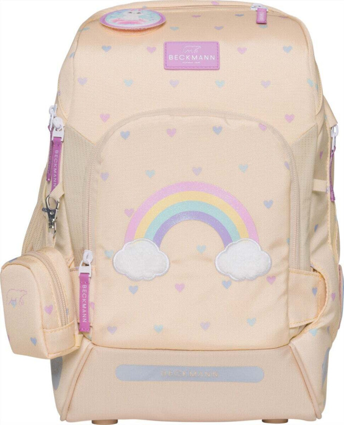 Skolesekk 1.kl Yellow Hearts Active Air FLX
