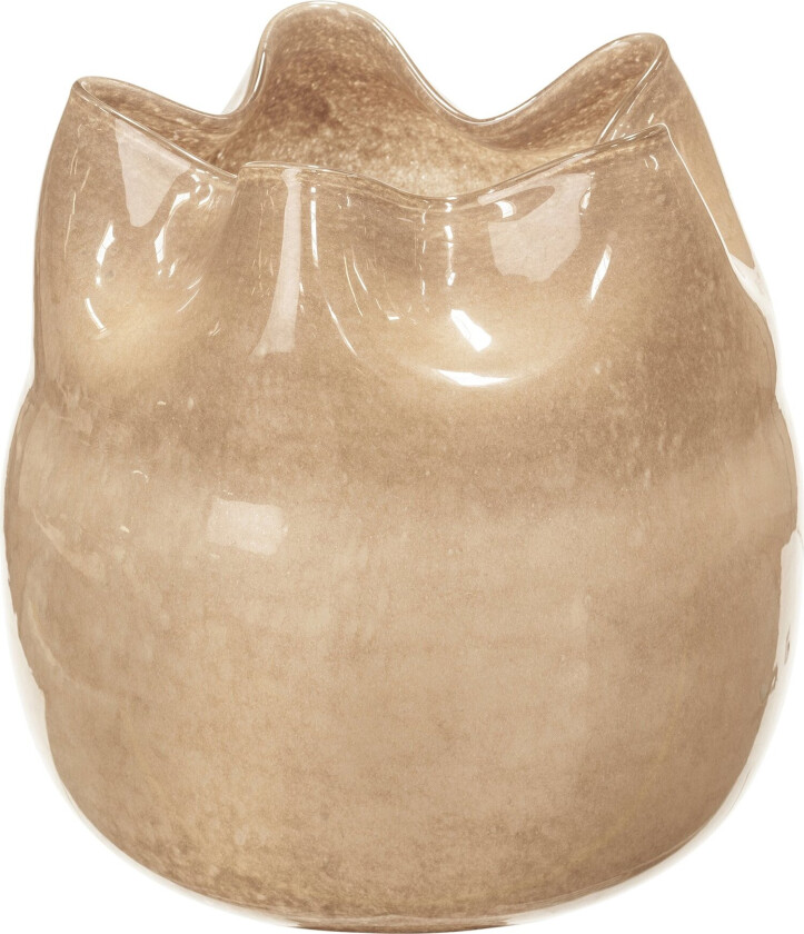 Esther Vase Sand Ø30