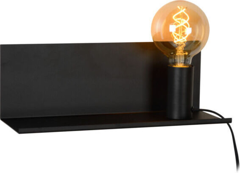 Sebo Vegglampe E27 Sort - 92036