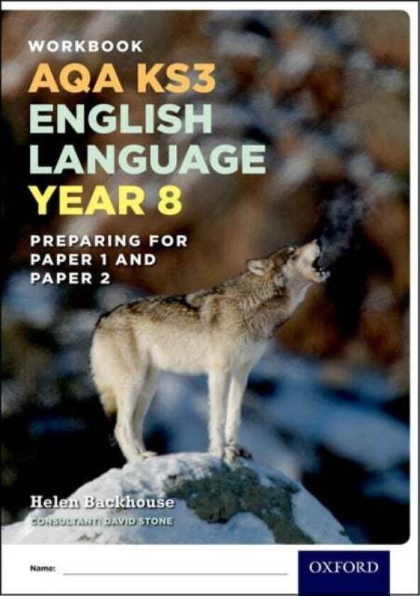 AQA KS3 English Language: Year 8 Test Workbook Pack of 15 av Helen Backhouse, David Stone