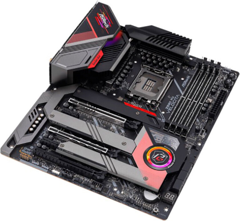 Z690 PG Velocita Hovedkort - Intel Z690 - Intel LGA1700 socket - DDR5 RAM - ATX