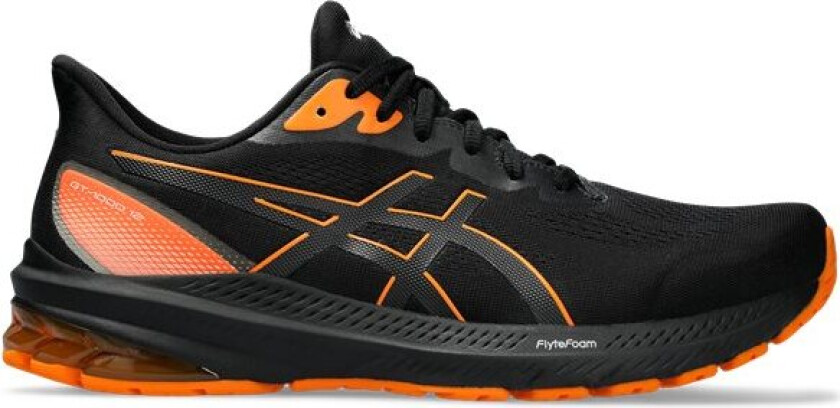 Asics Men's GT-1000 12 GORE-TEX 44.5, Black/Bright Orange
