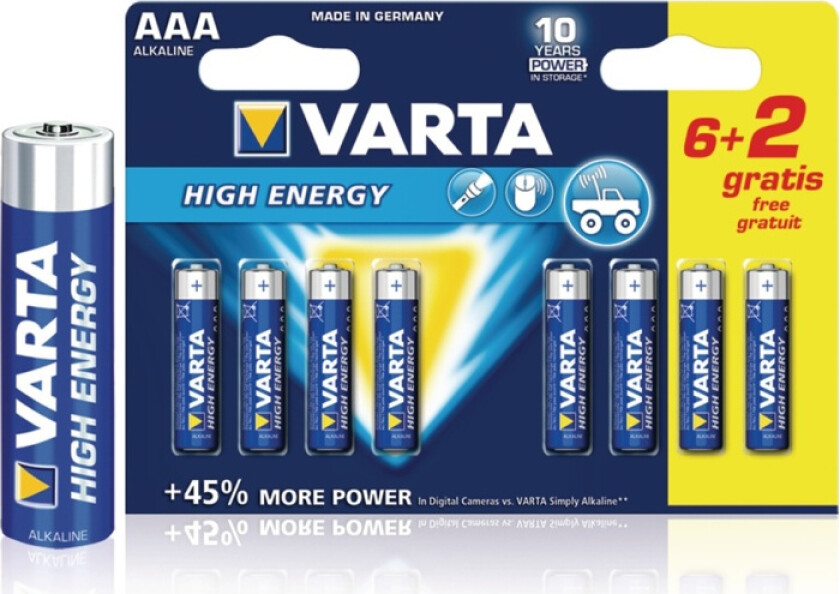 High Energy 6+2