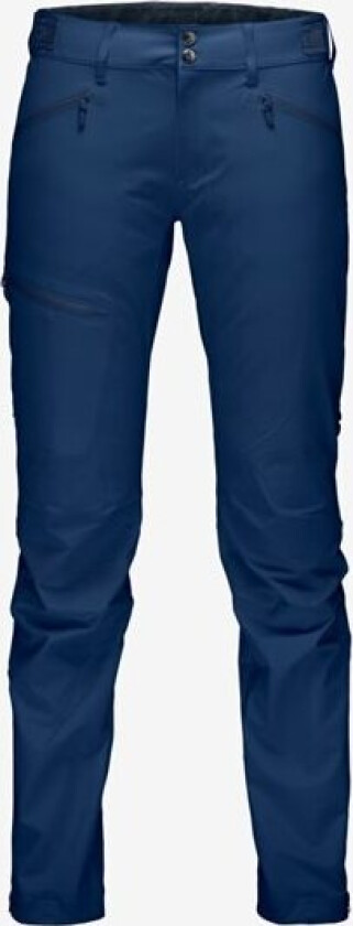 Women's Falketind Flex1 Pants M, Indigo Night