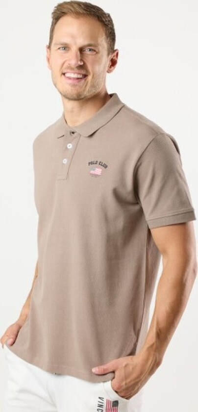 Loisville Polo, Dark Khaki, L, Piketrøyer