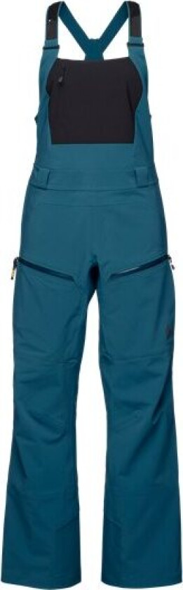 Women's Recon Stretch Bibs M, Azurite