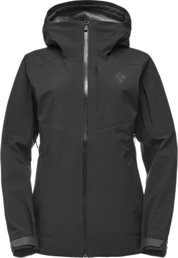 Women's Recon Stretch Ski Shell S, Black