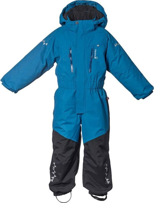 Penguin Snowsuit Teal 80