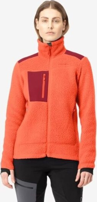Women's Trollveggen Thermal Pro Jacket S, Orange Alert