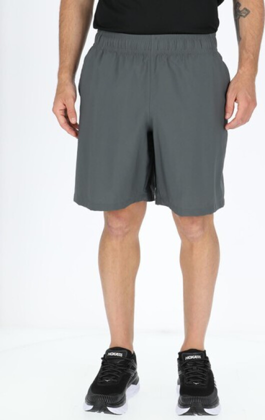 UA Woven Graphic Shorts, treningsshorts herre Pitch Gray /  / Blac