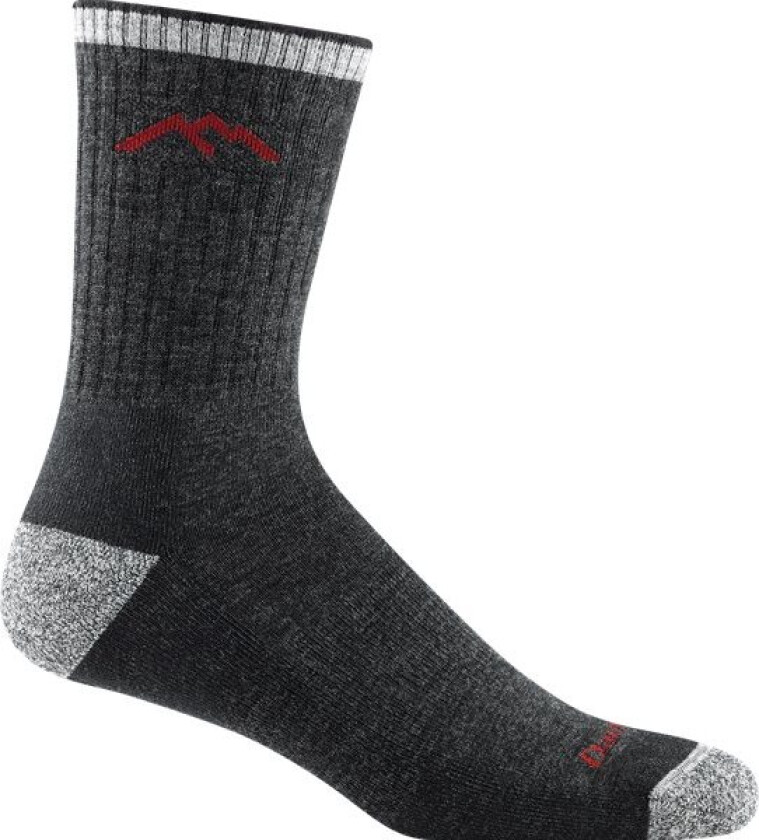 Men's Hiker Micro Crew Sock Cushion XL (46-49.5), Black