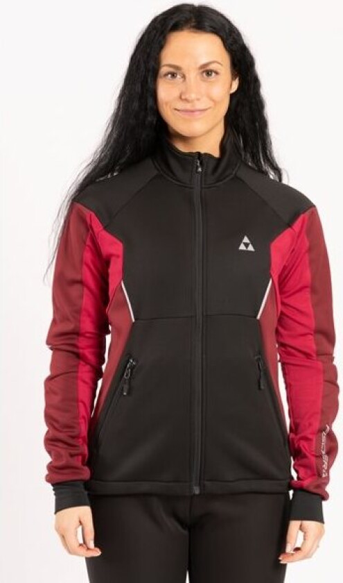 Fischer Women's Vemdalen Pro Jacket XS, Burgundy