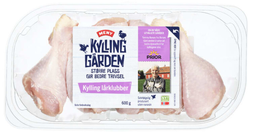 Kylling Lårklubber 600g