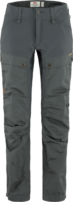 KEB TROUSERS CURVED W BASALT