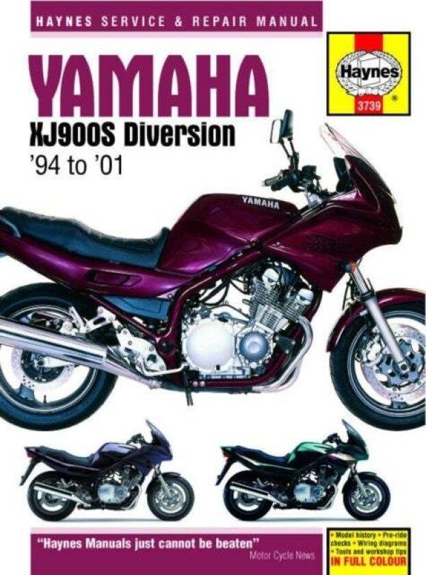 Yamaha XJ900S Diversion (94 - 01) Haynes Repair Manual av Haynes Publishing