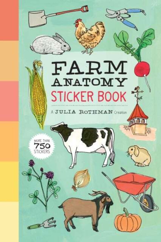 Farm Anatomy Sticker Book av Julia Rothman