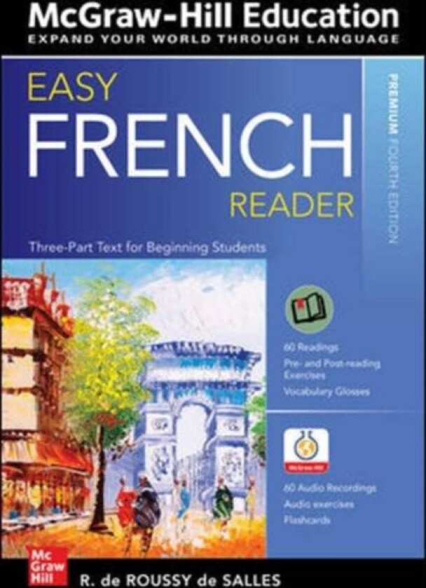 Easy French Reader, Premium Fourth Edition av R. de Roussy de Sales