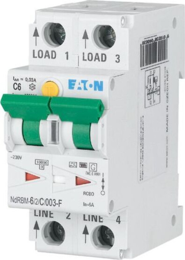 Jordfeilautomat xDigital NdRBM-6/2/C/003-F - 1611922