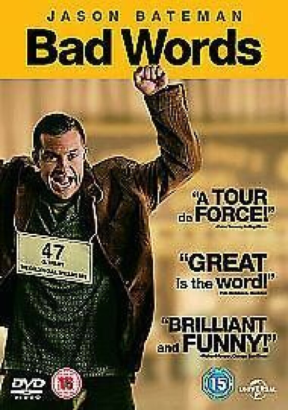 Bad Words DVD (2015) Jason Bateman Cert 15 Pre-Owned Region 2