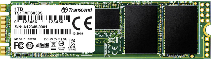 830S SSD - 1TB - SATA-600 - M.2 2280