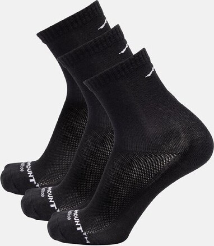 Bamboo Running Socks, Black, 31-34,  Treningssokker