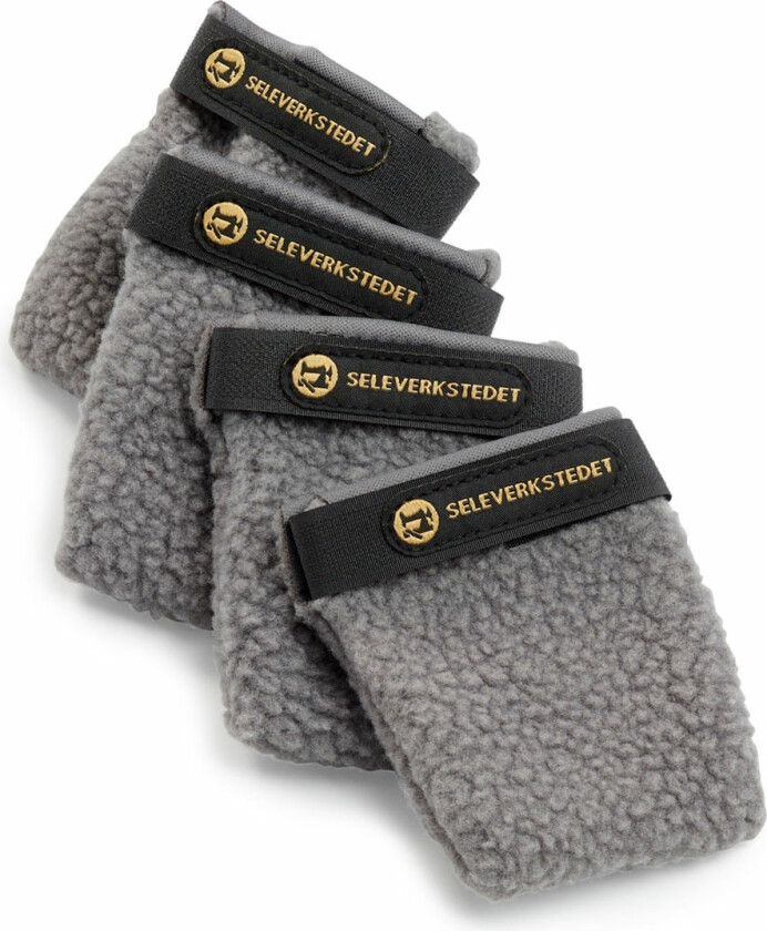 Potesokker Fleece 4-pk Grå L