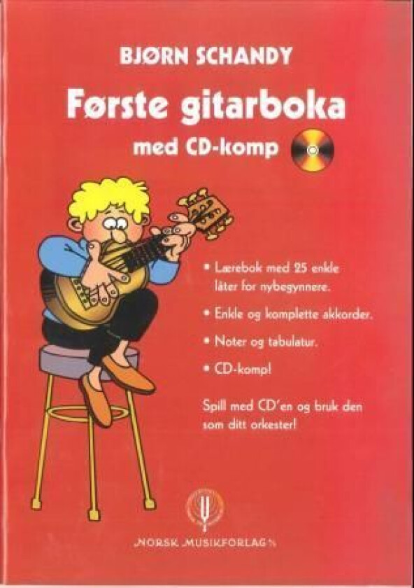 Første gitarboka av Bjørn Schandy