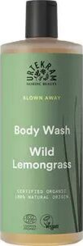 Wild Lemongrass Body Wash, 500 ml Bad- & Dusjkrem