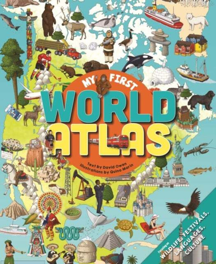 My First World Atlas av David Owen