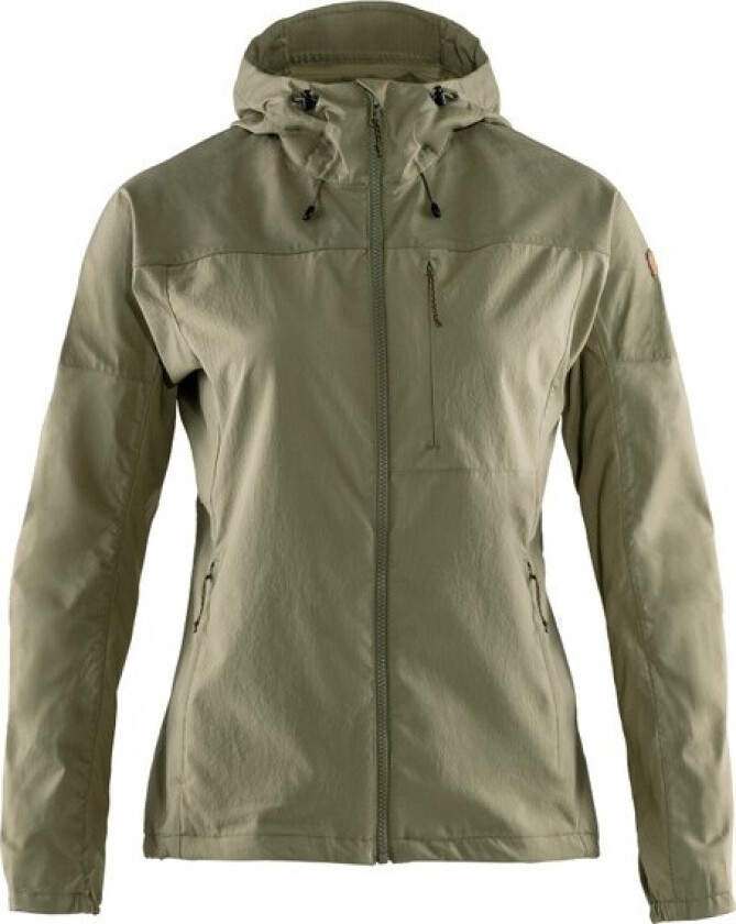 Abisko Midsummer Jacket W, Savanna-Light Olive, S, Jakker