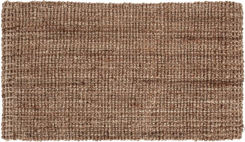 Jute dørmatte naturgrå 70x120 cm