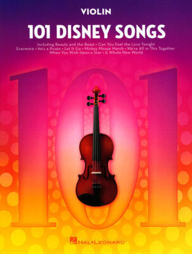 101 Disney Songs Violin