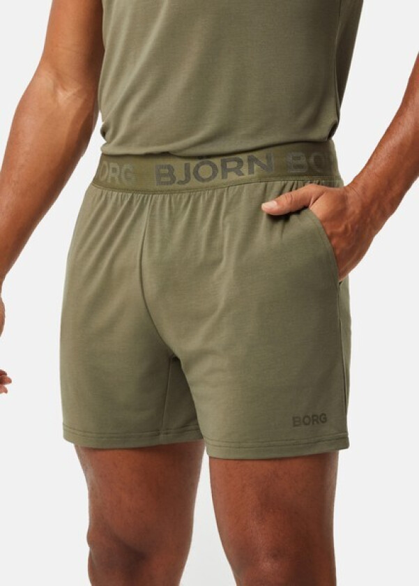 Borg Lyocell Blend Shorts, Kalamata, 2xl,  Løpeshorts