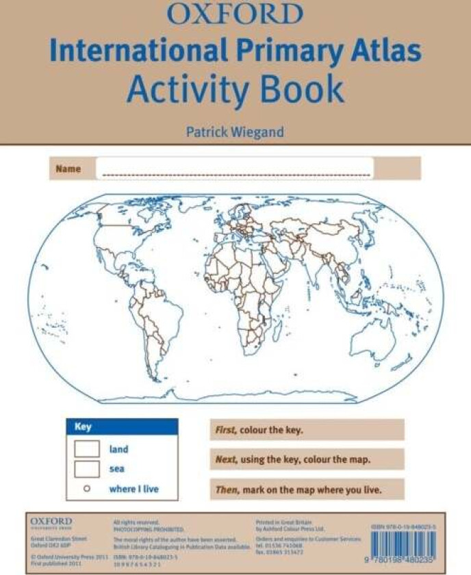 Oxford International Primary Atlas Activity Book