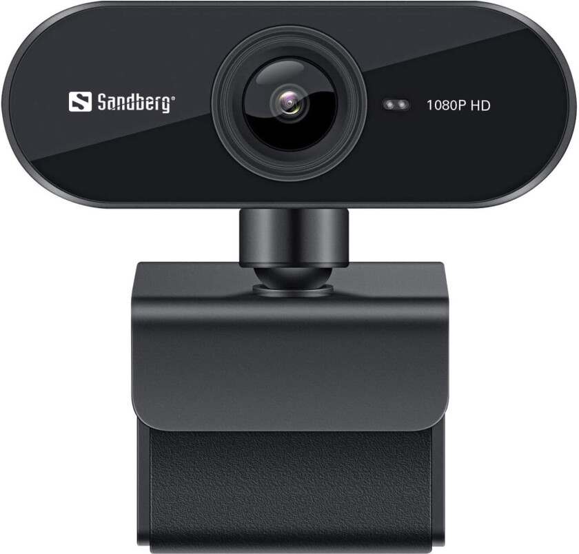 Usb Webcam Flex Usb 2.0 Webkamera Svart