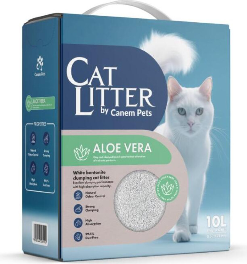 Cat Litter Aloe Vera Kattesand 10 L