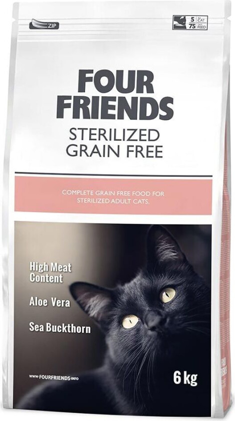 FourFriends Cat Sterilized Grain Free (6 kg)