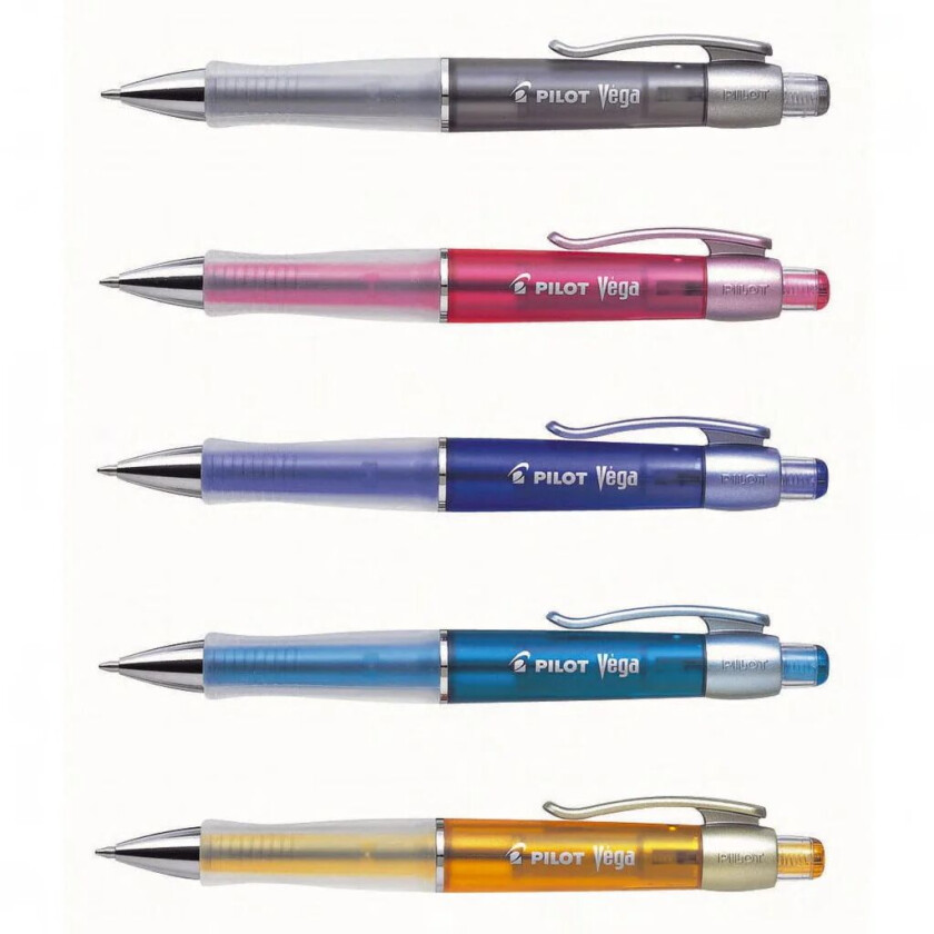 Kulepenn Vega sort kropp sort blek