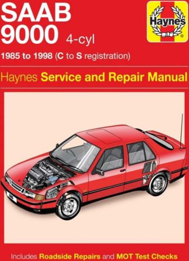 Saab 9000 (4-cyl) (85 - 98) Haynes Repair Manual av Haynes Publishing