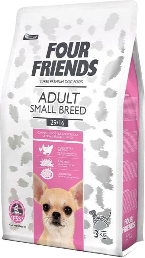 FourFriends Dog Adult Small Breed (12 kg)
