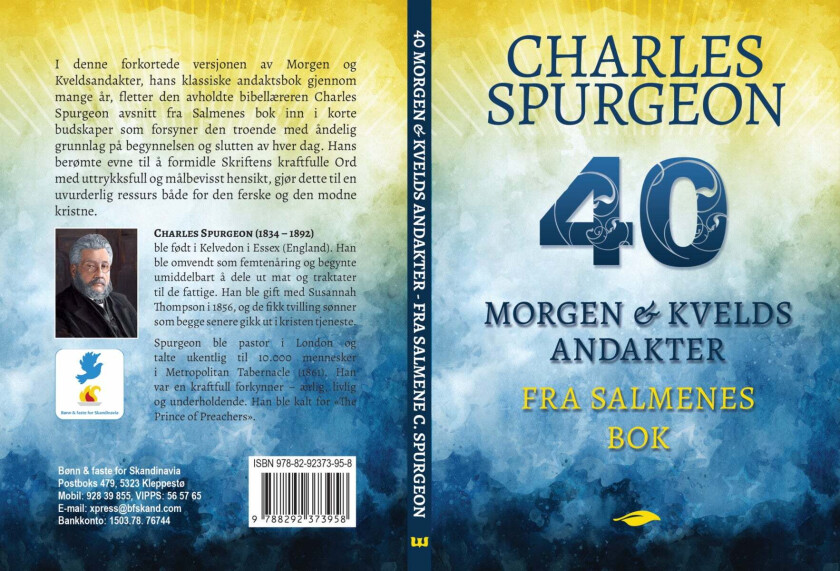 40 morgen & kveldsandakter fra Salmenes bok av C.H. Spurgeon
