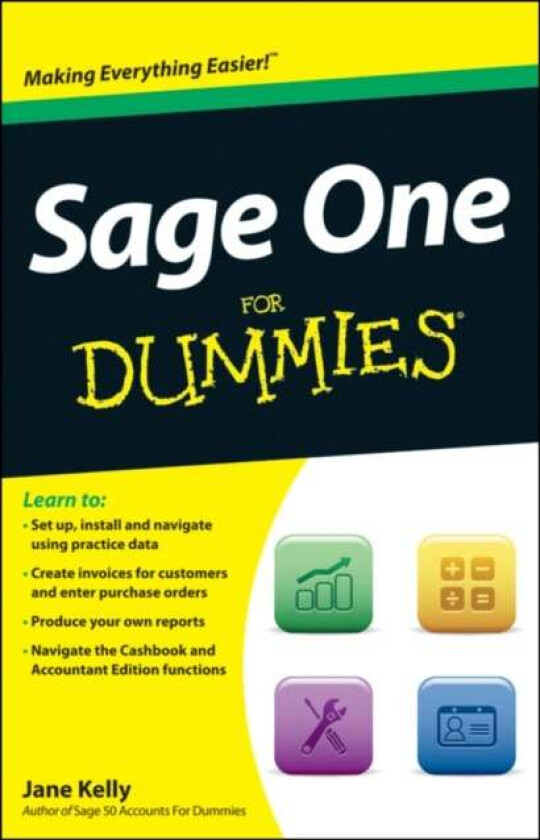 Sage One For Dummies av Jane Kelly