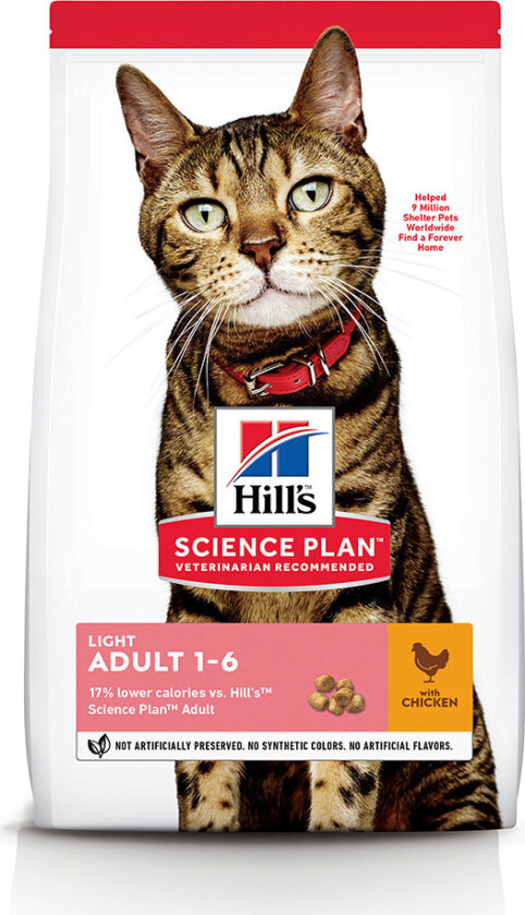 Hill's Science Plan Cat Adult Light Chicken (1,5 kg)