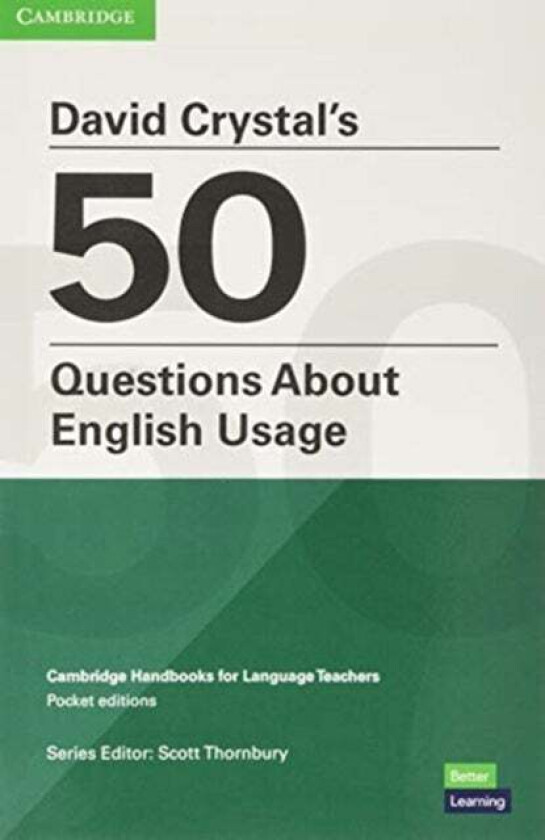 David Crystal's 50 Questions About English Usage Pocket Editions av David Crystal