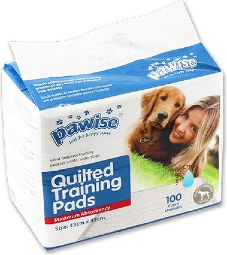 Bilde av Pawise - Pee Pads 100ST 33x45CM - (638.2004)