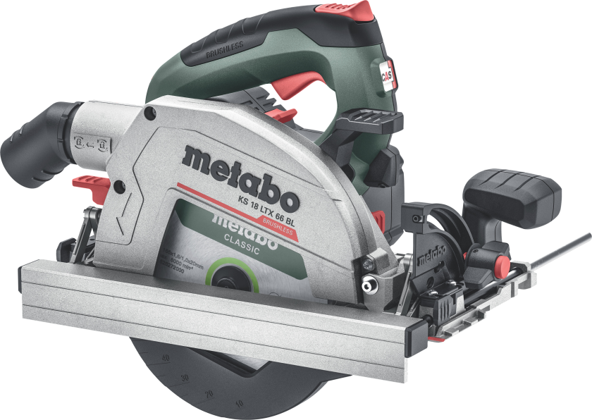 Bilde av Metabo KS 18 LTX 66 BL Batteridrevet, håndholdt rundsav 165 mm uden batteri 18 V - Uten batteri og opplader